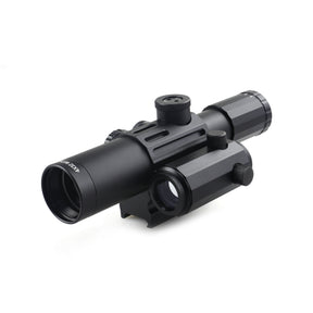 Short multifunctional 4X32M1 red dot sight, suitable for air rifle hunting.