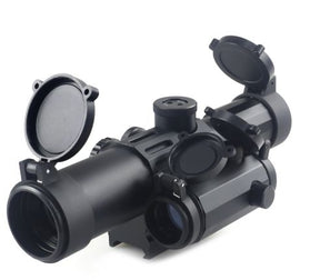 Short multifunctional 4X32M1 red dot sight, suitable for air rifle hunting.