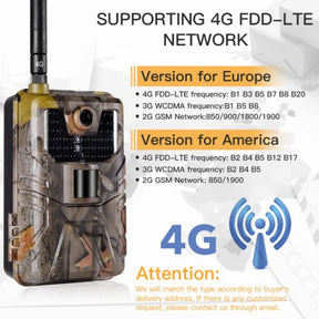 4g hunting camera outdoor surveillance infrared night vision high definition