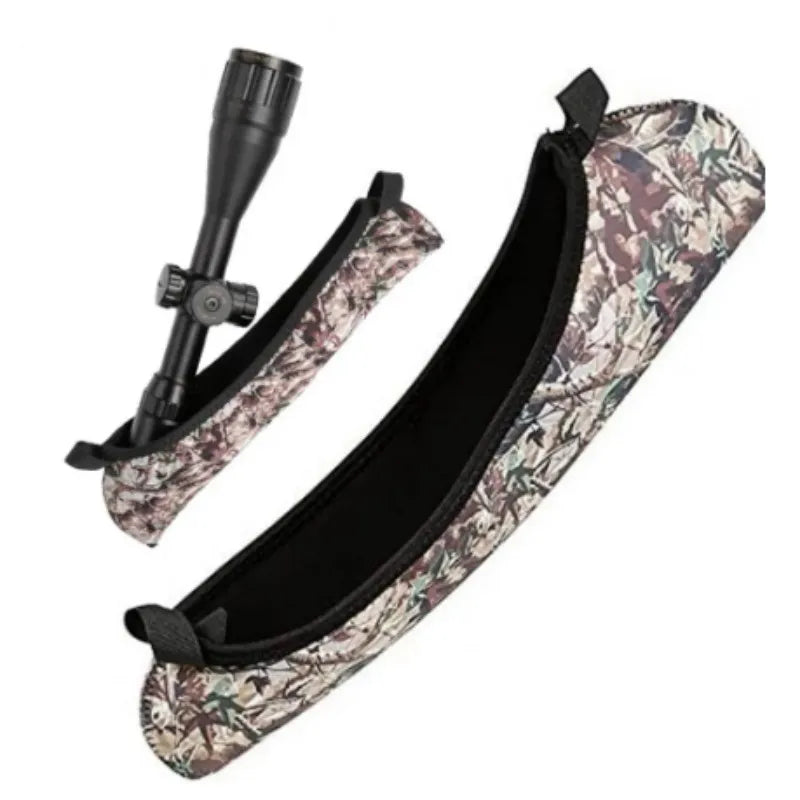 Camouflage gun telescopic scope cover