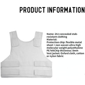 Outdoor protective tactical white vest