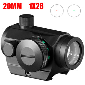 1x20/1X30/1X28/1X28X40/1X32 holographic red and green dot sight