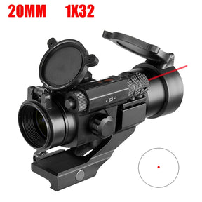 1x20/1X30/1X28/1X28X40/1X32 holographic red and green dot sight