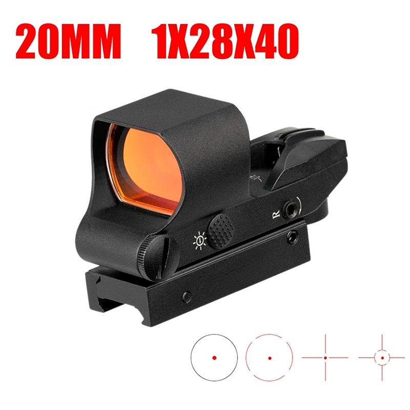 1x20/1X30/1X28/1X28X40/1X32 holographic red and green dot sight