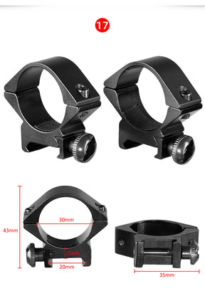 30mm/25.4mm Rifle Scope Mounting Ring