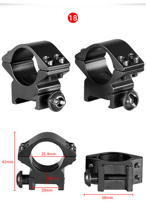 30mm/25.4mm Rifle Scope Mounting Ring