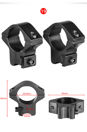 30mm/25.4mm Rifle Scope Mounting Ring