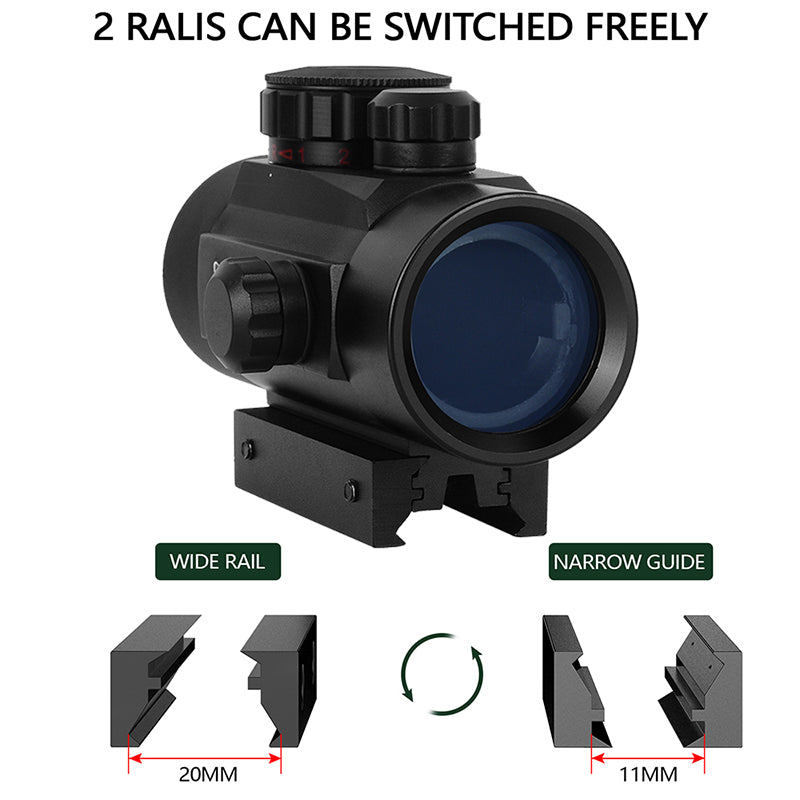 Red dot 1x40 scope with 11mm/20mm rail