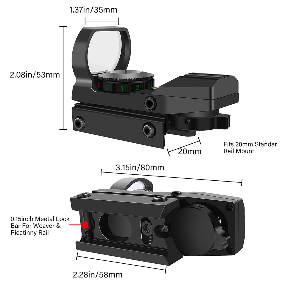 Orbital Red Dot Holographic Hunting 1X22X23